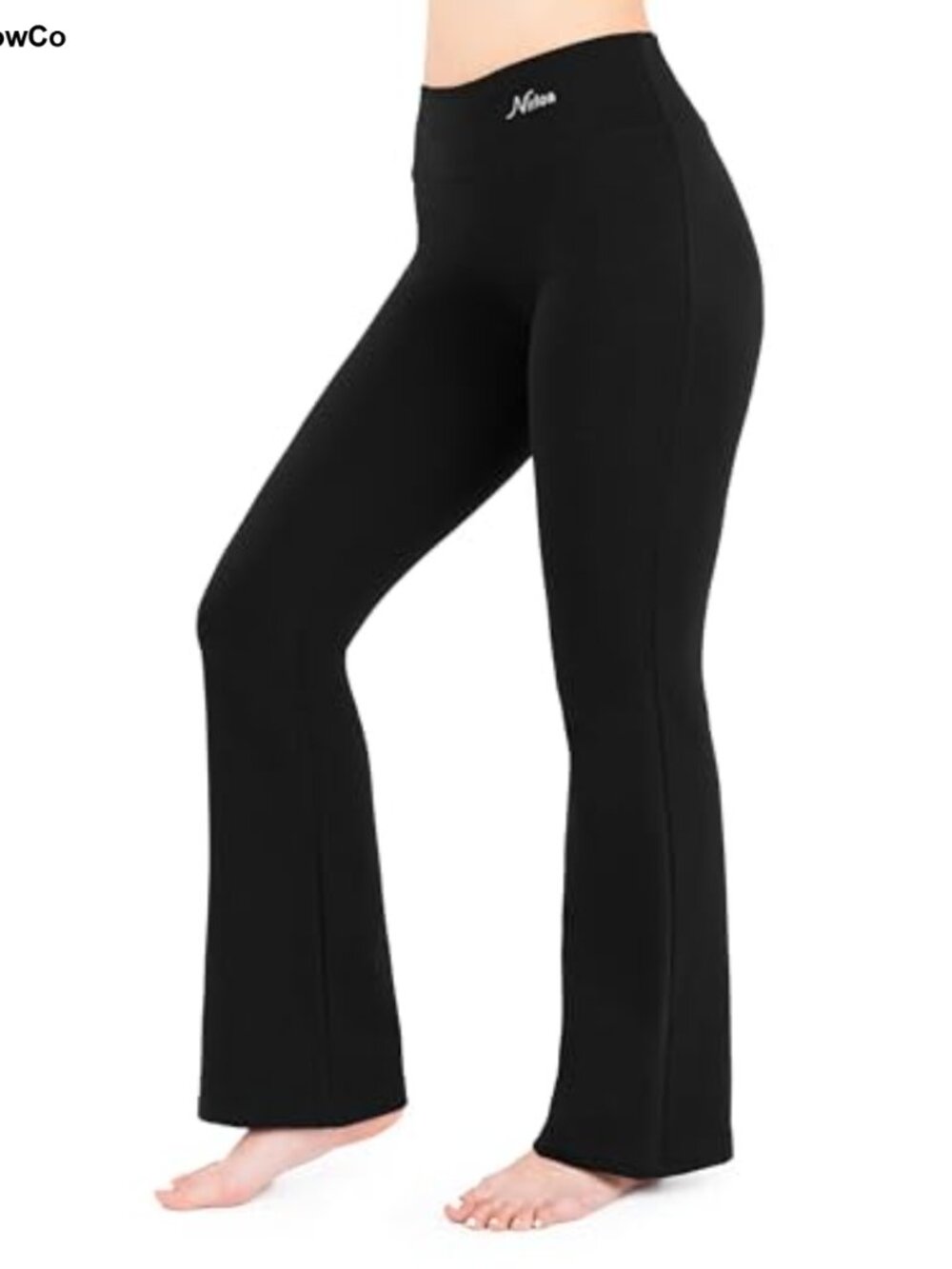 Nirlon Womens Bootcut Yoga Pants Wide Leg Soft Breathable Plus Size